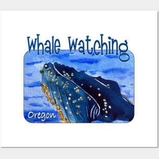 Whale Watching, Oregon Posters and Art